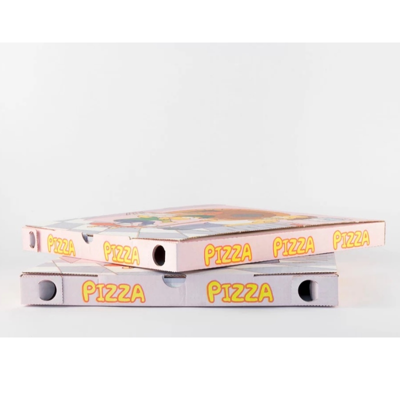 hộp giấy gấp hộp pizza