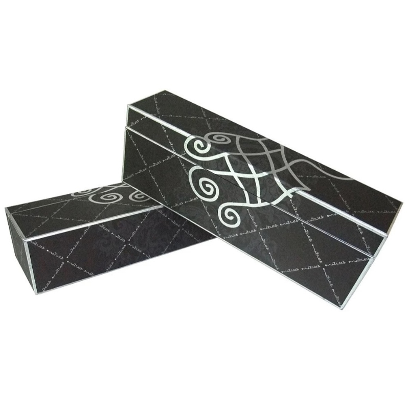 nóng dập vàng lá tông sang trọng hộp bao bì ống ống